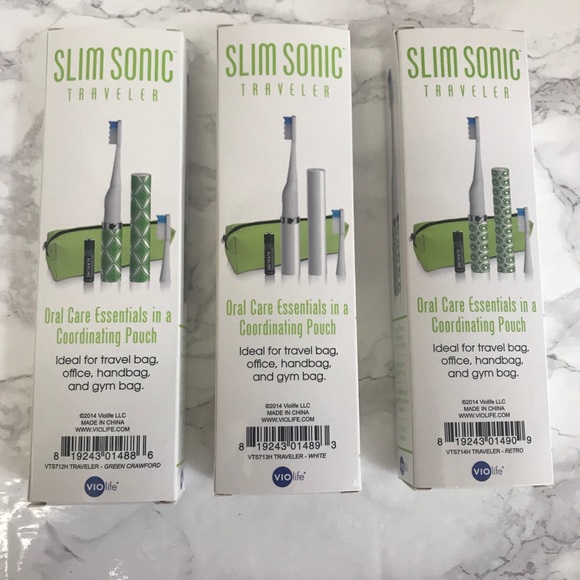 Lot of 3 NIB Slim Sonic Traveler Sets - Picture 1 of 4